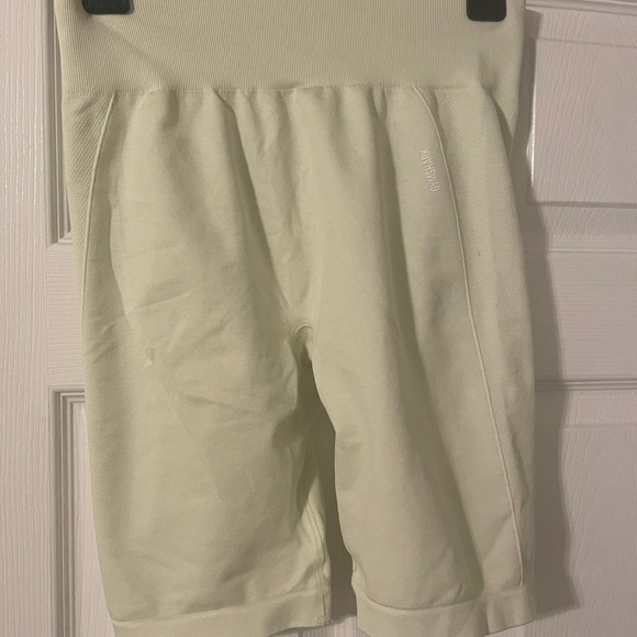Light green Gymshark Biker Shorts - Picture 2 of 2